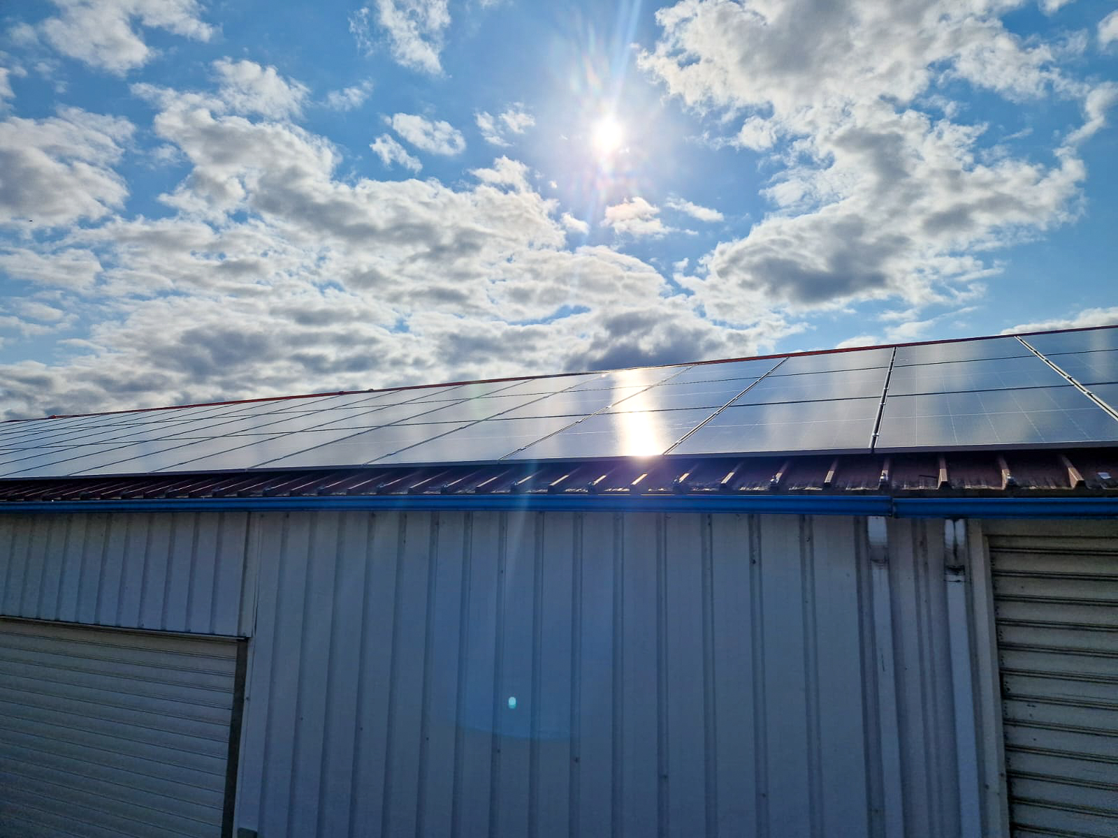 chantier photovoltaïque bazet