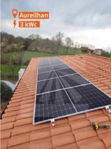 chantier particulier photovoltaïque