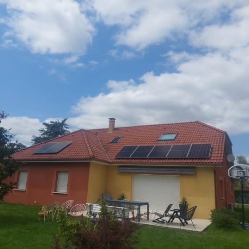 chantier particulier photovoltaïque