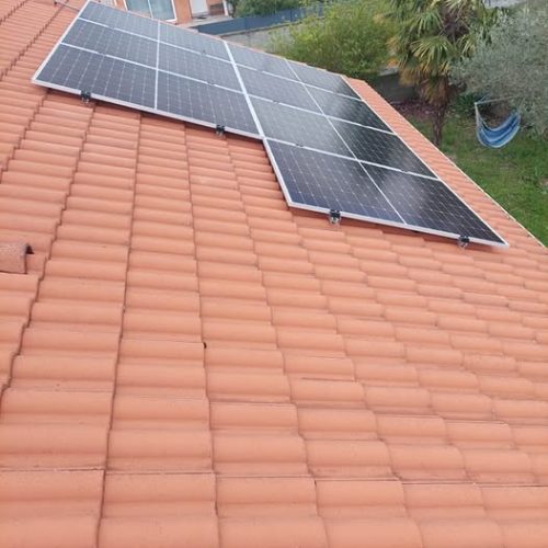 chantier particulier photovoltaïque