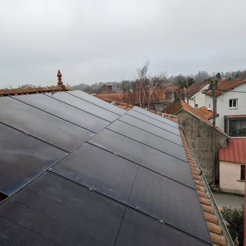 chantier particulier photovoltaïque
