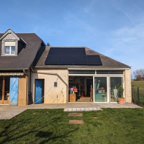 chantier particulier photovoltaïque