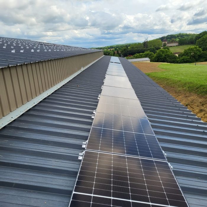 SPE installation panneaux photovoltaïques agriculteur